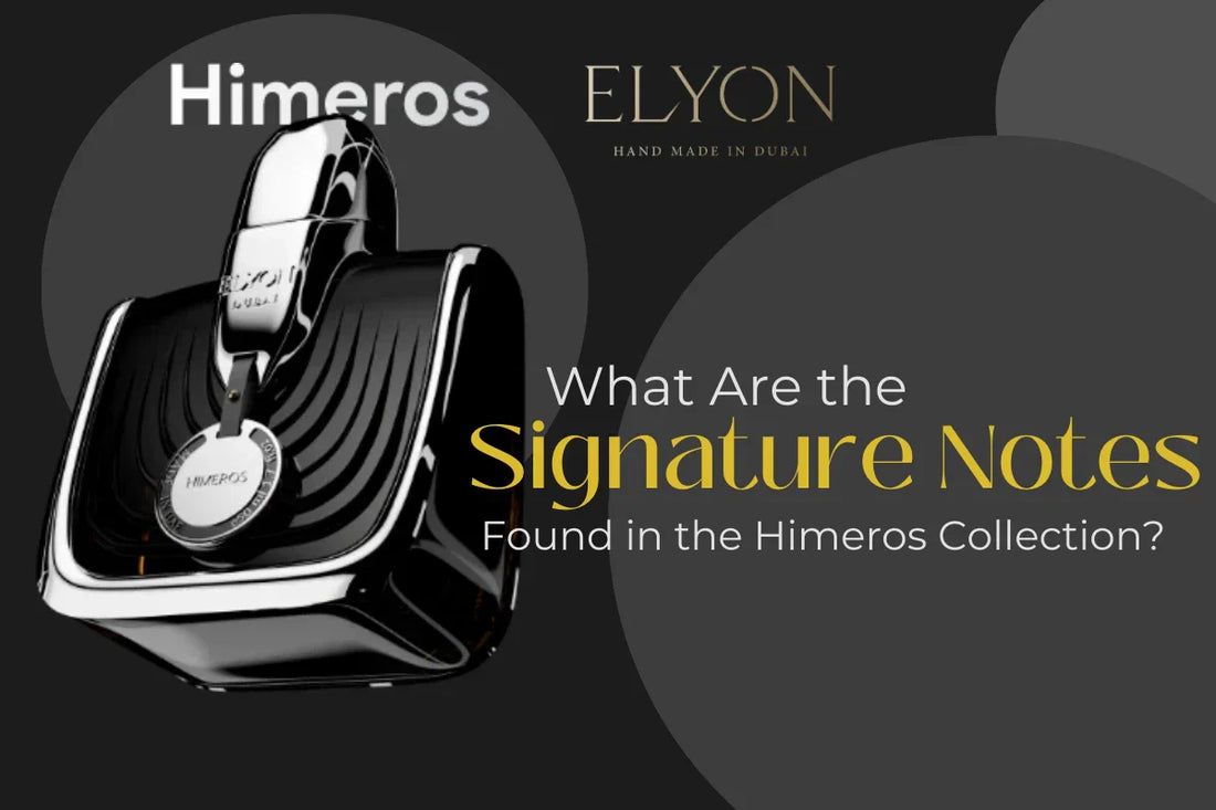 What Are the Signature Notes Found in the Himeros Collection?