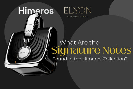What Are the Signature Notes Found in the Himeros Collection?