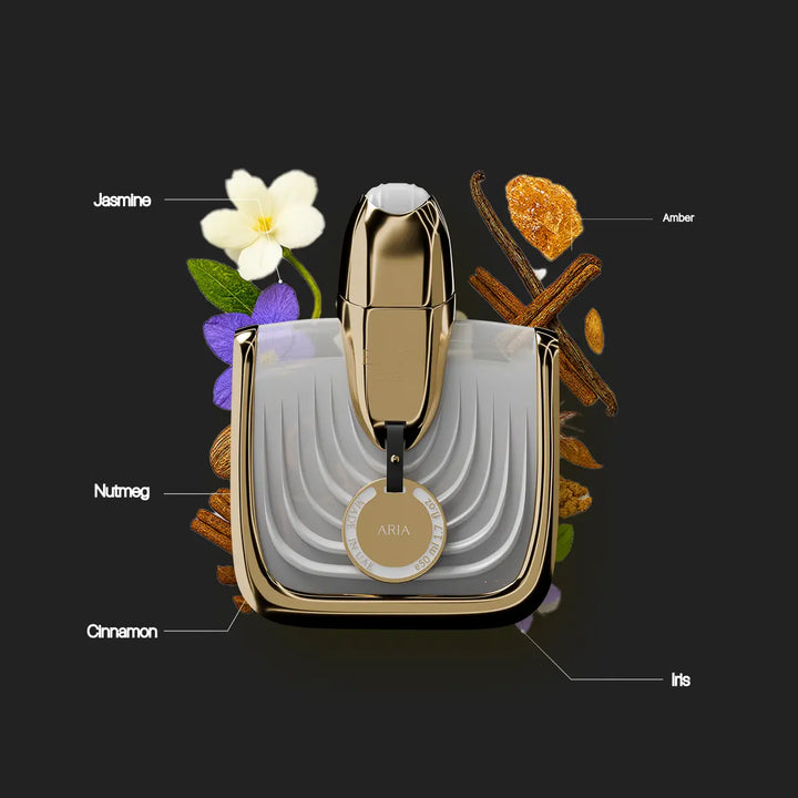 Elyon Dubai Aria eau de parfum packaging