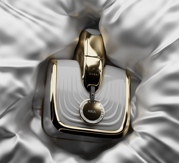 Elyon Dubai Aria perfume detail close-up